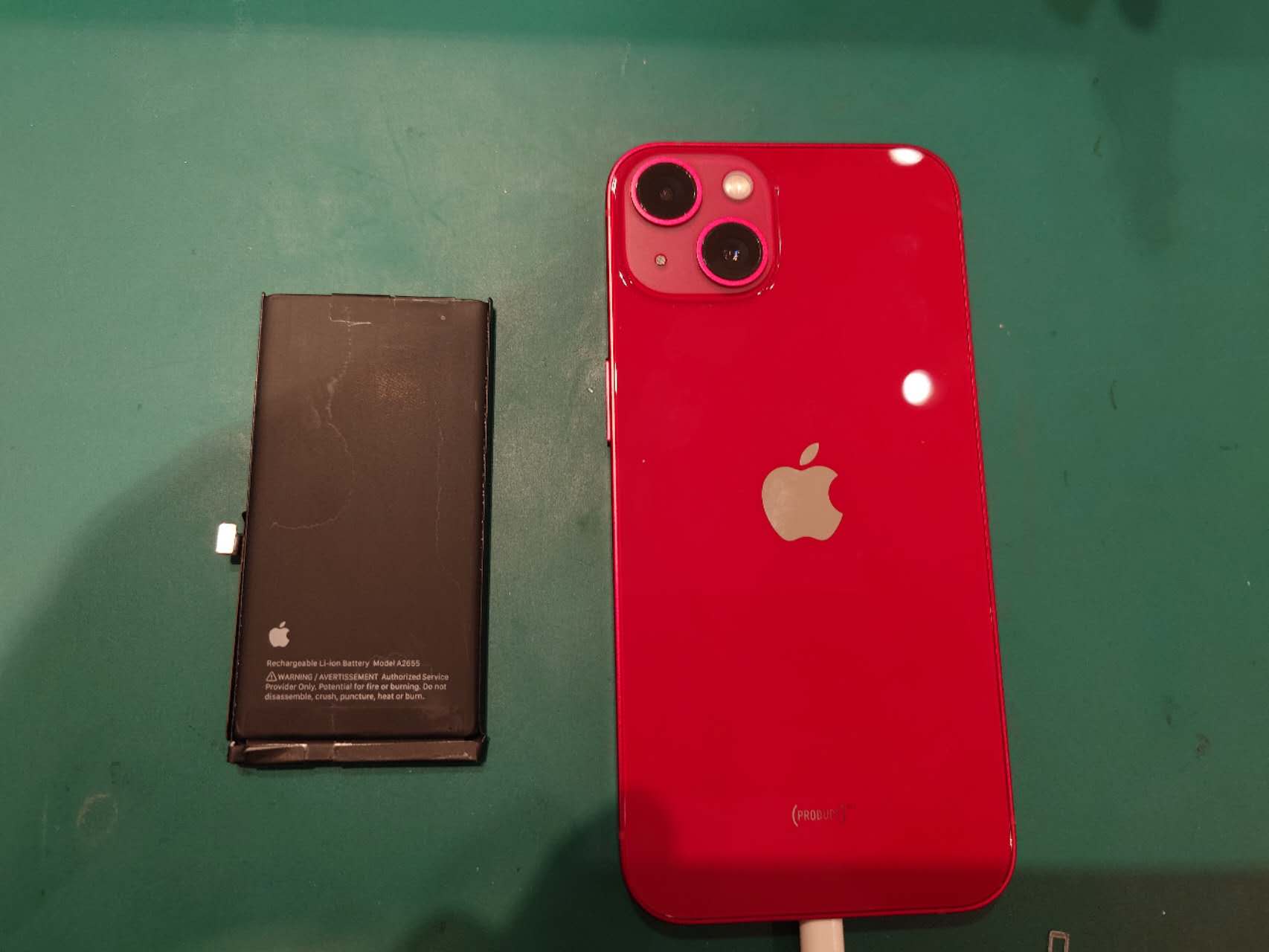 元町からお越しのお客様よりiPhone13のバッテリー交換をご依頼いただきました！